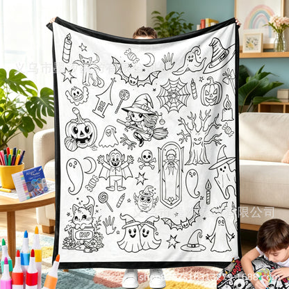 DIY Coloring Blanket with Markers1