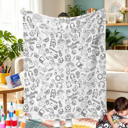 DIY Coloring Blanket with Markers1